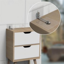 Robinanka Deprem İçin Ultra Dayanıklı Çivisiz Duvarı Delmeden Ayarlanabilir Eşya Sabitleyici Aparat Robinanka Deprem İçin Ultra Dayanıklı Çivisiz Duvarı Delmeden Ayarlanabilir Eşya Sabitleyici Aparat