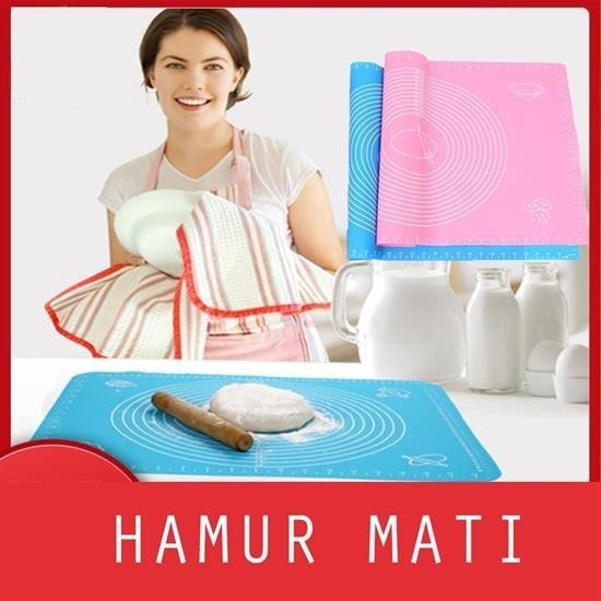 Robinanka® 40*50 cm Silikon Ölçekli Kullanımı Kolay Hamur Açma Matı Ekmek Mantı Makarna Hamuru Yoğurma Robinanka® 40*50 cm Silikon Ölçekli Kullanımı Kolay Hamur Açma Matı Ekmek Mantı Makarna Hamuru Yoğurma