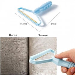 Robinanka Çift Taraflı Elbise Kazak Plastik Kumaş Tüy Alma ve Tiftik Temizleyici Toplayıcı Taşınabilir Robinanka Çift Taraflı Elbise Kazak Plastik Kumaş Tüy Alma ve Tiftik Temizleyici Toplayıcı Taşınabilir