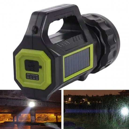 Robinanka  Şarjlı LED El Feneri 10W Taşınabilir Acil Durum Lambası USB Şarjlı & Yan COB Işıklı Robinanka  Şarjlı LED El Feneri 10W Taşınabilir Acil Durum Lambası USB Şarjlı & Yan COB Işıklı