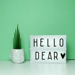 Robinanka Sinematik Lightbox Dekorasyon Aydınlatma Aksesuarları (A5 Boyut)