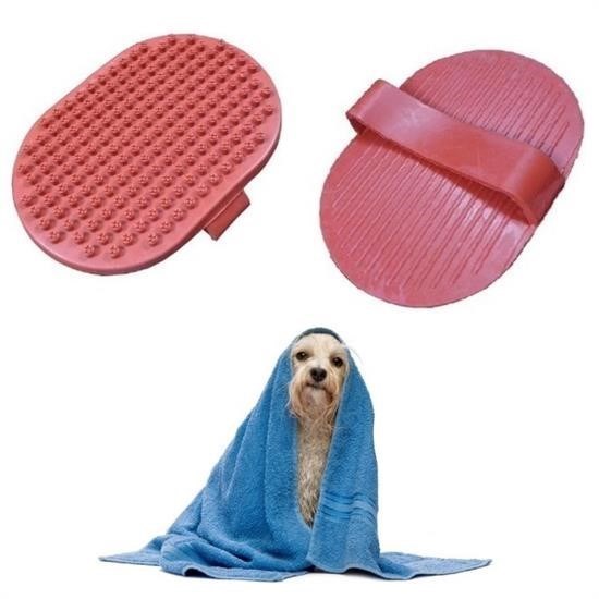Robinanka® Ergonomik Masajlı Evcil Hayvan Kedi Köpek Yıkama Fırçası Aparatı