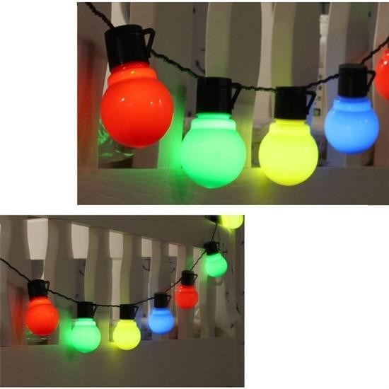 Robinanka® Dekoratif Minik Top 40 Ledli Dekoratif Dolama Led Işık (RGB) Robinanka® Dekoratif Minik Top 40 Ledli Dekoratif Dolama Led Işık (RGB)