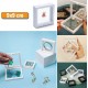 Robinanka® 9x9 cm Standlı 3D Takı Ziynet Hatıra Koleksiyon Saklama Kutusu Şeffaf Film Çerçevesi Robinanka® 9x9 cm Standlı 3D Takı Ziynet Hatıra Koleksiyon Saklama Kutusu Şeffaf Film Çerçevesi