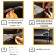 Robinanka Gold Araba Oto Trim Dekorasyon Şeridi Kauçuk Elastik Kolay Kurulum 5 metre Şerit Bant Robinanka Gold Araba Oto Trim Dekorasyon Şeridi Kauçuk Elastik Kolay Kurulum 5 metre Şerit Bant