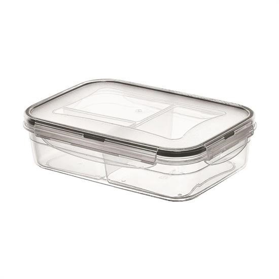 Robinanka® 3 Bölmeli Kilitli Kapaklı 1 Litre Erzak Saklama Kabı LC-510 Robinanka® 3 Bölmeli Kilitli Kapaklı 1 Litre Erzak Saklama Kabı LC-510