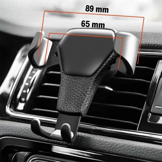 Robinanka® Araç İçi Klima Izgarasına Takılabilen Plastik Oto Telefon Tutucu Gravity Robinanka® Araç İçi Klima Izgarasına Takılabilen Plastik Oto Telefon Tutucu Gravity
