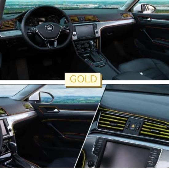 Robinanka Gold Araba Oto Trim Dekorasyon Şeridi Kauçuk Elastik Kolay Kurulum 5 metre Şerit Bant Robinanka Gold Araba Oto Trim Dekorasyon Şeridi Kauçuk Elastik Kolay Kurulum 5 metre Şerit Bant