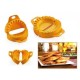 Robinanka® 3lü Çiğ börek kurabiye Hamur İşi Ravioli Kesme Kalıbı Aparatı Robinanka® 3lü Çiğ börek kurabiye Hamur İşi Ravioli Kesme Kalıbı Aparatı