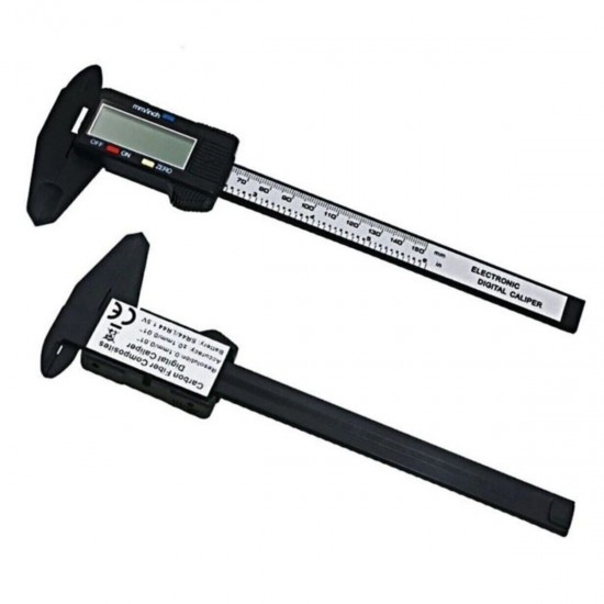Robinanka 150 Mm Dijital Kumpas Elektronik Fiber Karbon Kaplı Plastik - Kumpas  Robinanka 150 Mm Dijital Kumpas Elektronik Fiber Karbon Kaplı Plastik - Kumpas