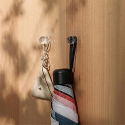 Robinanka 2 Adet Kristal Kendiliğinden Güçlü Yapışkanlı Kulp Askısı Tutma Kolu Robinanka 2 Adet Kristal Kendiliğinden Güçlü Yapışkanlı Kulp Askısı Tutma Kolu