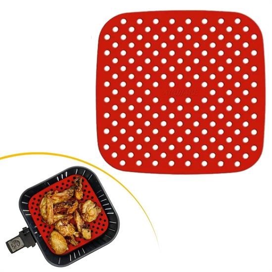 Robinanka® Renkli Isıya Dayanıklı Yıkanılabilir Silikon Fırın Ve Airfryer Kare Pişirme Matı 21,5 Cm Robinanka® Renkli Isıya Dayanıklı Yıkanılabilir Silikon Fırın Ve Airfryer Kare Pişirme Matı 21,5 Cm
