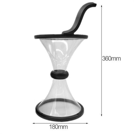 Robinanka® Eğlenceli Huni Şeklinde İlginç Şeffaf Para Biriktirme Kumbarası Robinanka® Eğlenceli Huni Şeklinde İlginç Şeffaf Para Biriktirme Kumbarası