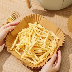 Robinanka 50 Adet Air Fryer Pişirme Kağıdı Tek Kullanımlık Yağ Geçirmez Yapışmaz Kare Tabak Model PVC Robinanka 50 Adet Air Fryer Pişirme Kağıdı Tek Kullanımlık Yağ Geçirmez Yapışmaz Kare Tabak Model PVC