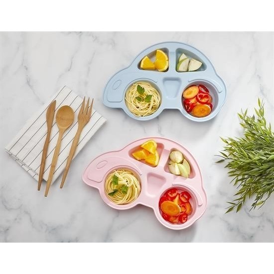 Robinanka® Bebekler İçin Araba Şeklinde Sevimli Mama Tabağı Çocuk Tabldot Robinanka® Bebekler İçin Araba Şeklinde Sevimli Mama Tabağı Çocuk Tabldot