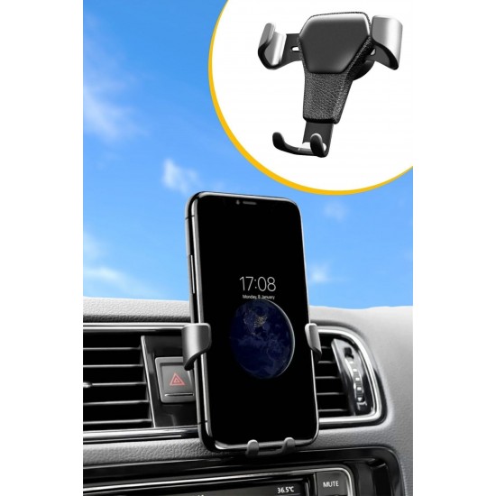 Robinanka® Araç İçi Klima Izgarasına Takılabilen Plastik Oto Telefon Tutucu Gravity Robinanka® Araç İçi Klima Izgarasına Takılabilen Plastik Oto Telefon Tutucu Gravity