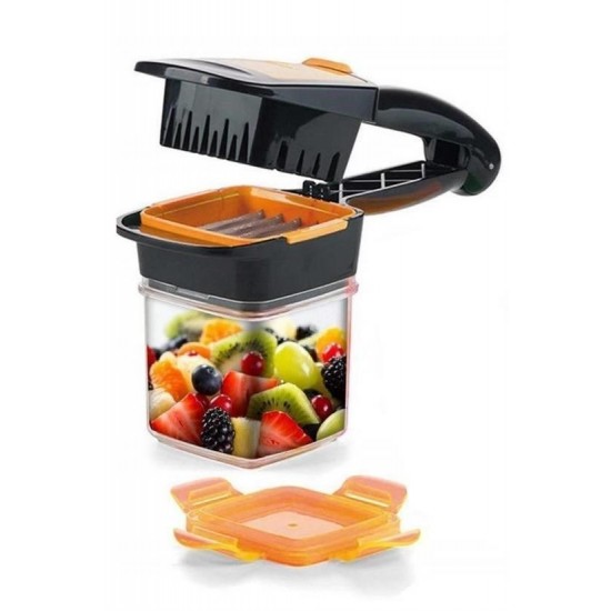 Robinanka® Quick 5 İn 1 Büyük Hazneli Pratik Hızlı Meyve Sebze Doğrayıcı Rende Robinanka® Quick 5 İn 1 Büyük Hazneli Pratik Hızlı Meyve Sebze Doğrayıcı Rende