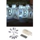 Robinanka® 10lu Lightbox Işıklı Harf Mesaj Panosu Dekoratif Harf Işık Zinciri Robinanka® 10lu Lightbox Işıklı Harf Mesaj Panosu Dekoratif Harf Işık Zinciri