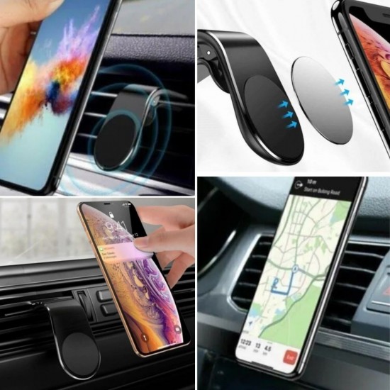 Robinanka ® Havalanndırma Izgarasına Takılabilen Mandallı Mıknatıslı Oto Araç Içi Manyetik Telefon Tutucu Robinanka ® Havalanndırma Izgarasına Takılabilen Mandallı Mıknatıslı Oto Araç Içi Manyetik Telefon Tutucu