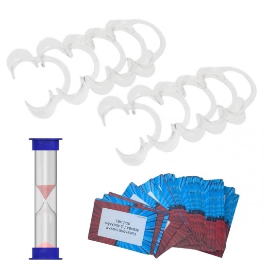Robinanka® Konuş Bakalım Oyunu Söyle Bakalım Oyunu Bol Kahkahalı Aile Kutu Oyunu Kum Saatli Robinanka® Konuş Bakalım Oyunu Söyle Bakalım Oyunu Bol Kahkahalı Aile Kutu Oyunu Kum Saatli
