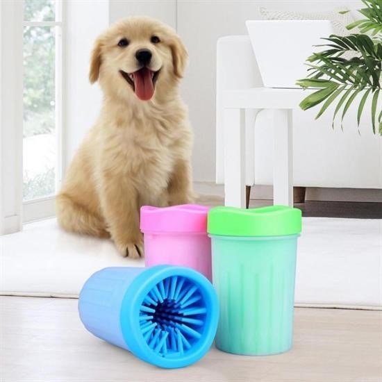 Robinanka® Silikon Jel Fırçalı Kedi Köpek Pati Ayak Temizleme Kovası Büyük Robinanka® Silikon Jel Fırçalı Kedi Köpek Pati Ayak Temizleme Kovası Büyük
