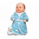 Robinanka® Decotown Hediyelik Sevimli Mavi Bebek Biblo Polyester Süs Eşyası Robinanka® Decotown Hediyelik Sevimli Mavi Bebek Biblo Polyester Süs Eşyası