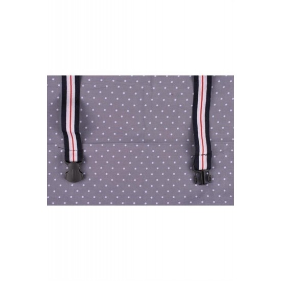 Robinanka® Kullanışlı Bebek Emzirme Önlüğü Gri Puantiyeli Robinanka® Kullanışlı Bebek Emzirme Önlüğü Gri Puantiyeli