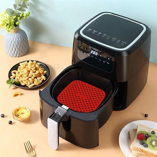 Robinanka® Renkli Isıya Dayanıklı Yıkanılabilir Silikon Fırın Ve Airfryer Kare Pişirme Matı 21,5 Cm Robinanka® Renkli Isıya Dayanıklı Yıkanılabilir Silikon Fırın Ve Airfryer Kare Pişirme Matı 21,5 Cm