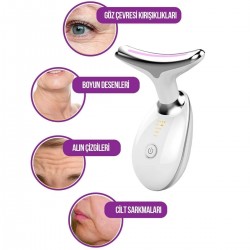 Robinanka 7 Farklı Işık Modlu Titreşimli Boyun Ve Yüz Ems Güzellik Cihazı Robinanka 7 Farklı Işık Modlu Titreşimli Boyun Ve Yüz Ems Güzellik Cihazı
