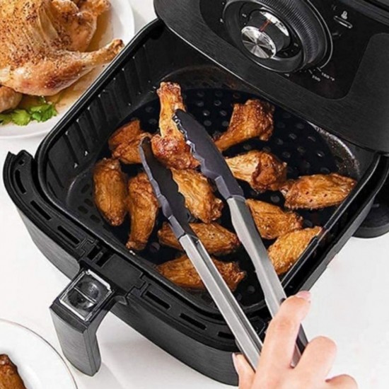 Robinanka Siyah Isıya Dayanıklı Yıkanılabilir Silikon Fırın Ve Airfryer Kare Model Pişirme Matı 21,5 Cm  Robinanka Siyah Isıya Dayanıklı Yıkanılabilir Silikon Fırın Ve Airfryer Kare Model Pişirme Matı 21,5 Cm