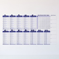 Robinanka Statik Akıllı Kağıt Ingilizce Çarpım Tablosu 100x56 Cm(1 Adet Silgili Kalemli) Robinanka Statik Akıllı Kağıt Ingilizce Çarpım Tablosu 100x56 Cm(1 Adet Silgili Kalemli)