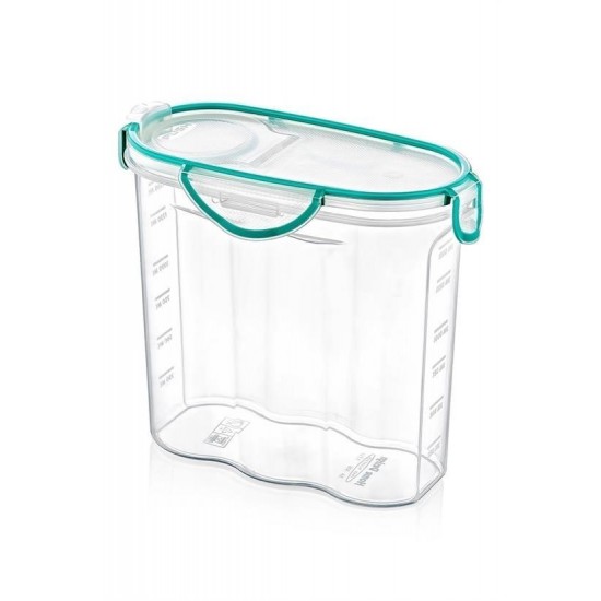 Robinanka® Kilitli Kapaklı Contalı Hava,Su Sıvı Geçirmez 1,7 Litre Erzak Saklama Kabı-SA585 Robinanka® Kilitli Kapaklı Contalı Hava,Su Sıvı Geçirmez 1,7 Litre Erzak Saklama Kabı-SA585