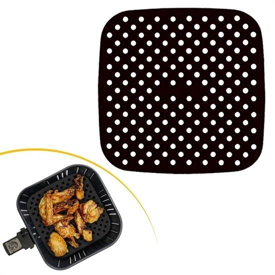 Robinanka® Renkli Isıya Dayanıklı Yıkanılabilir Silikon Fırın Ve Airfryer Kare Pişirme Matı 21,5 Cm Robinanka® Renkli Isıya Dayanıklı Yıkanılabilir Silikon Fırın Ve Airfryer Kare Pişirme Matı 21,5 Cm