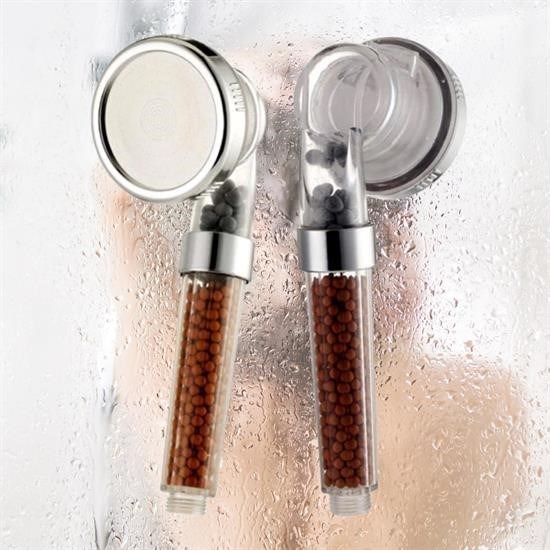 Robinanka %50 Su Tasarruflu ve Arıtmalı Doğal Taşlı Banyo El Duş Başlığı