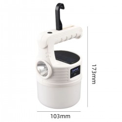 Robinanka LED Güneş Enerjili Kamp Lambası–2000 Lümen Süper Parlak, 5 Aydınlatma Modlu,USB ile Şarj Edilebilir Dış Mekan,Asılabilir Torch El Feneri Robinanka LED Güneş Enerjili Kamp Lambası–2000 Lümen Süper Parlak, 5 Aydınlatma Modlu,USB ile Şarj Edilebilir Dış Mekan,Asılabilir Torch El Feneri