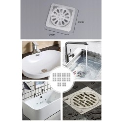 Robinanka 10'lu Banyo ve Mutfak Lavabo Koku Önleyici ve Haşere Böcek Önleyici Gider Filtresi Robinanka 10'lu Banyo ve Mutfak Lavabo Koku Önleyici ve Haşere Böcek Önleyici Gider Filtresi
