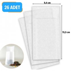 Robinanka 26 Adet Pratik Kullan At Çay,Bitki Çayı,Filtre Kahve Demleme Poşeti Süzgeci Robinanka 26 Adet Pratik Kullan At Çay,Bitki Çayı,Filtre Kahve Demleme Poşeti Süzgeci