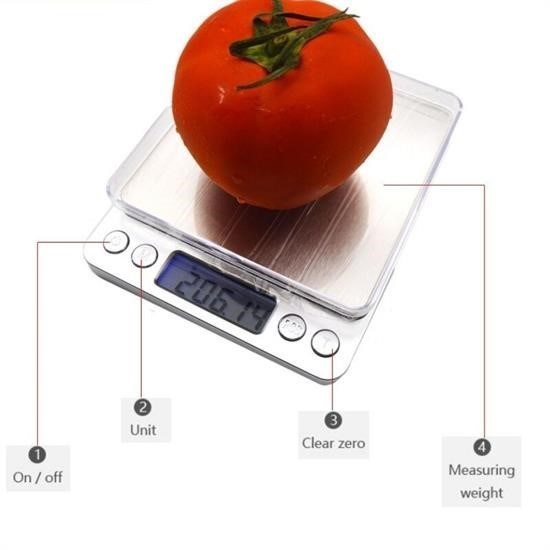 Robinanka Elektronik 3 kg Kapasiteli Dijital Hassas Kantar Mutfak Tartısı Terazi Robinanka Elektronik 3 kg Kapasiteli Dijital Hassas Kantar Mutfak Tartısı Terazi