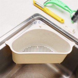 Robinanka Vantuzlu Üçgen Sebze Meyve  Lavabo Raf Evye Süzgeç Sünger Tutucu Düzenleyici Mutfak Organize Robinanka Vantuzlu Üçgen Sebze Meyve  Lavabo Raf Evye Süzgeç Sünger Tutucu Düzenleyici Mutfak Organize