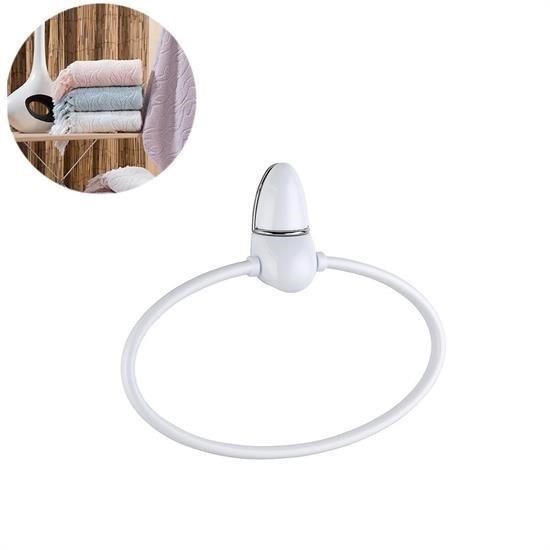 Robinanka® Oval Yuvarlak Halka Havluluk Dekoratif El Havlusu Tutacağı Askısı Robinanka® Oval Yuvarlak Halka Havluluk Dekoratif El Havlusu Tutacağı Askısı