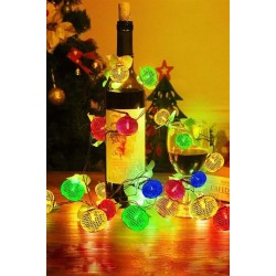 Robinanka Parti ve Özel Gün Dekorasyonu Top Led Kandil Şeklinde Aydınlatma