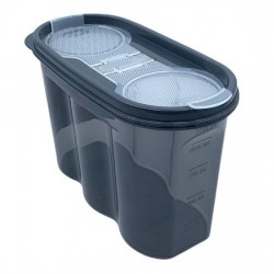Robinanka 2 Kapaklı Ölçekli Erzak Saklama Kabı - 1,2 Litre - SA930 Robinanka 2 Kapaklı Ölçekli Erzak Saklama Kabı - 1,2 Litre - SA930