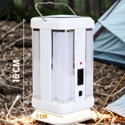 Robinanka  Güneş Enerjili Şarjlı Işık 1200mAh Yeniden Şarj Edilebilir Batarya YG-7977S Robinanka  Güneş Enerjili Şarjlı Işık 1200mAh Yeniden Şarj Edilebilir Batarya YG-7977S