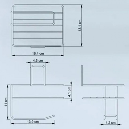 Robinanka® Kendiliğinden Yapışkanlı Tuvalet Kağıdı Tutacağı ve Yedek Raf - Siyah Modern Metal Tasarım Robinanka® Kendiliğinden Yapışkanlı Tuvalet Kağıdı Tutacağı ve Yedek Raf - Siyah Modern Metal Tasarım