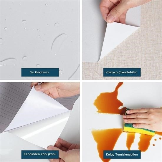 Robinanka Mermer Desenli Masa Tezgah Mutfak Su Geçirmez Yapışkanlı Folyo Sticker Sarı 5x0,6m Robinanka Mermer Desenli Masa Tezgah Mutfak Su Geçirmez Yapışkanlı Folyo Sticker Sarı 5x0,6m