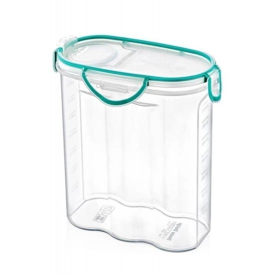 Robinanka® Kilitli Kapaklı Contalı Hava,Su Sıvı Geçirmez 2,4 Litre Erzak Saklama Kabı-SA590 Robinanka® Kilitli Kapaklı Contalı Hava,Su Sıvı Geçirmez 2,4 Litre Erzak Saklama Kabı-SA590
