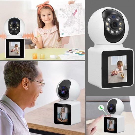 Robinanka® Wifi Bağlantılı Görüntülü Görüşme Sağlayabilen Ev Tipi Güvenlik Kamerası Robinanka® Wifi Bağlantılı Görüntülü Görüşme Sağlayabilen Ev Tipi Güvenlik Kamerası