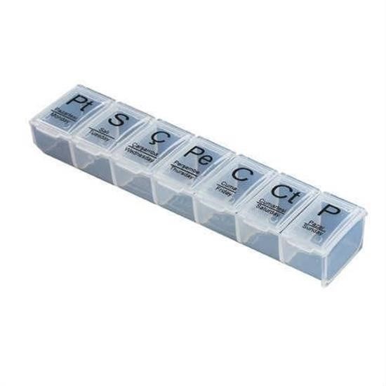 Robinanka® Haftalık Günlük İlaç Saklama Kutusu 7 Günlük İlaç Saklama Kabı Robinanka® Haftalık Günlük İlaç Saklama Kutusu 7 Günlük İlaç Saklama Kabı