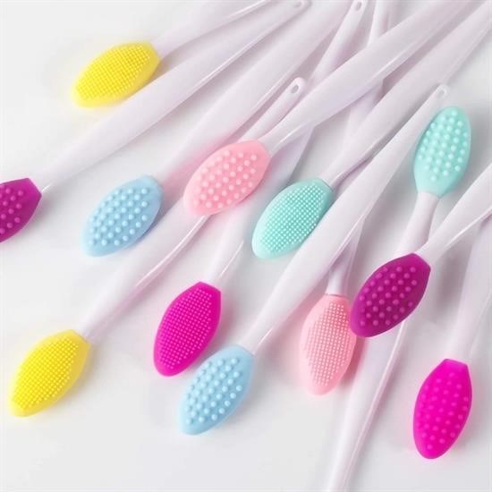 Robinanka® 2 Adet Dudak Fırçası Peeling Etkili Gözenek Siyah Nokta Temizleyici Akne Giderici Çift Yönl Robinanka® 2 Adet Dudak Fırçası Peeling Etkili Gözenek Siyah Nokta Temizleyici Akne Giderici Çift Yönl