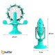 Robinanka® Vantuzlu Zilli İnteraktif Dönebilen Mama Kaplı Renkli Eğlenceli Eğitici Kedi Oyuncağı Robinanka® Vantuzlu Zilli İnteraktif Dönebilen Mama Kaplı Renkli Eğlenceli Eğitici Kedi Oyuncağı
